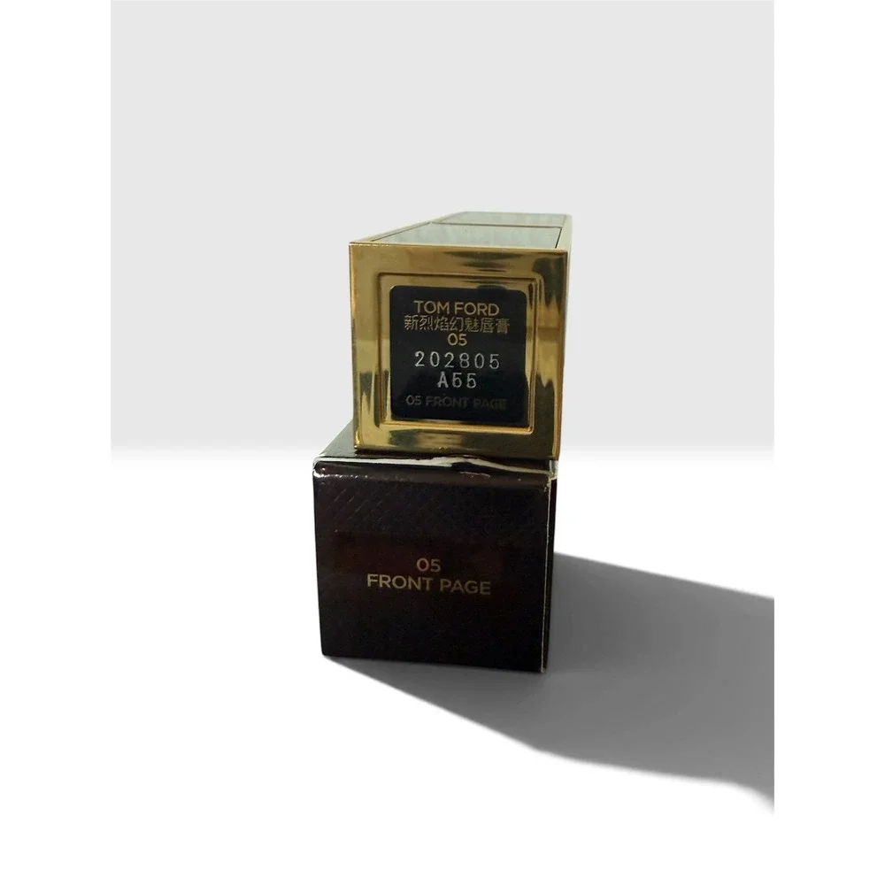 Tom Ford Lip Color Lipstick #05 FRONT PAGE 0.12 oz/3.5 g NEW in Box